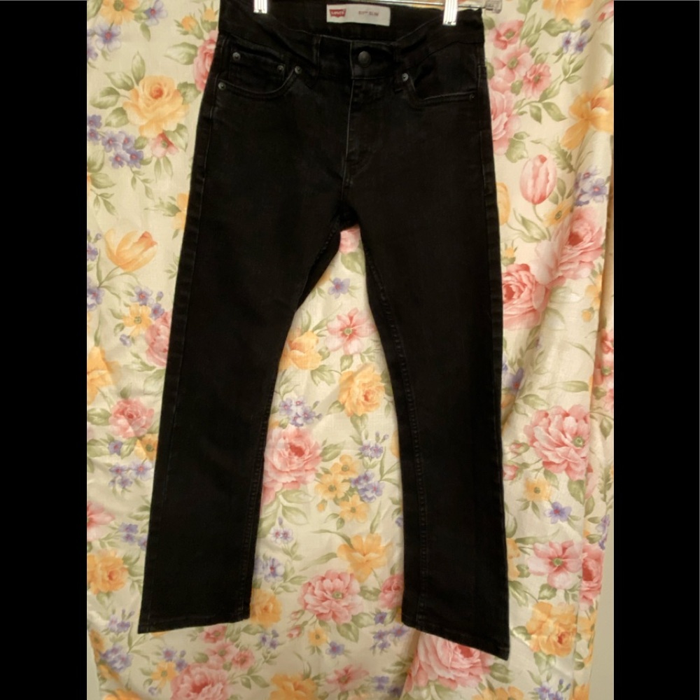 Levi’s jeans size 12 REG 26WxL26 black